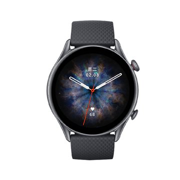 AMAZFIT 華米【Amazfit】GTR 3 Pro無邊際鋁合金健康智慧手錶-黑