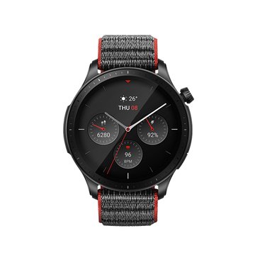 AMAZFIT 華米 GTR 4旗艦無邊際鋁合金通話健康智慧手錶-競速灰
