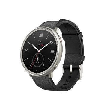 AMAZFIT 華米 Active 2藍寶石鏡面44m/皮革智慧錶