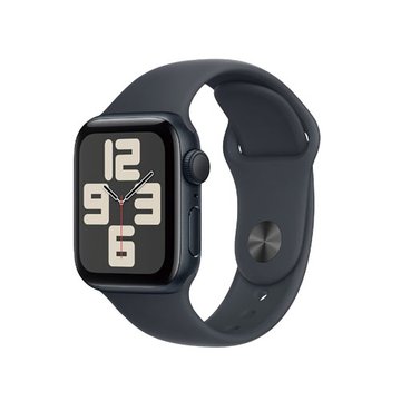 APPLE 蘋果 Watch SE 2(GPS)(S/M)午夜色鋁金屬錶殼+午夜色運動型錶帶40mm