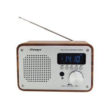 Dennys 鼎鋒WS-M20 時尚 藍芽+USB+鬧鐘收音機
