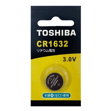 TOSHIBA 東芝 CR1632 鈕扣電池 (1入)