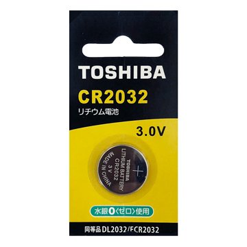 TOSHIBA 東芝 CR2032 鈕扣電池 (1入)