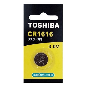 TOSHIBA 東芝 CR1616 鈕扣電池 (1入)
