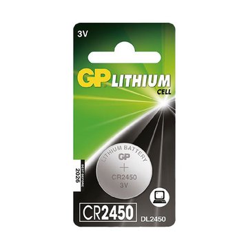 GP 超霸 超霸CR2450鋰電池 (1入) 鈕扣電池