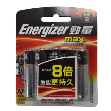 Energizer 勁量勁量鹼性3號8入