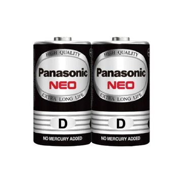 Panasonic 國際牌 Panasonic 錳乾電池 1號 2 入