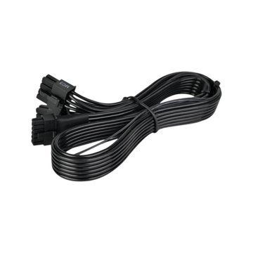 SILVER STONE 銀欣 (客訂品)PP15-EPS 2 x EPS 8 pin (PSU) 轉 12+4 pin (GPU) 12V-2x6 PCIe Gen5 cable