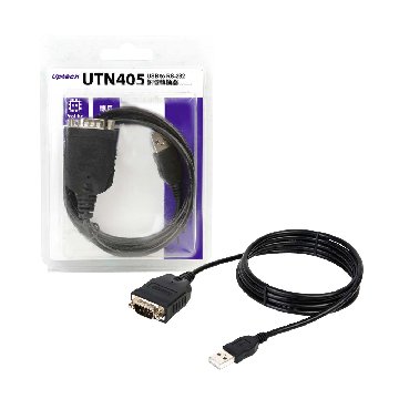 Uptech 登昌恆UTN405 USB to RS-232訊號轉換器 RS232連接線