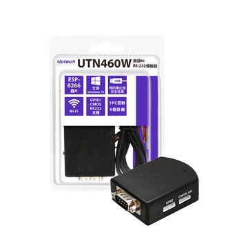 Uptech 登昌恆無線 to RS-232傳輸器 UTN460W RS232連接線