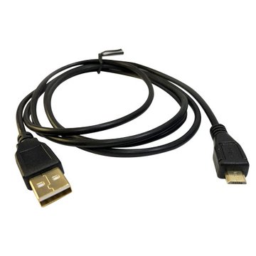 I-WIZ 彰唯USB2.0 A公/Micro B公 1.5M黑色鍍金線 手機安卓系列