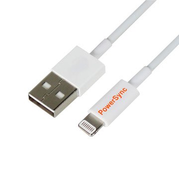 PowerSync Lightning / USB 1M 充電傳輸線