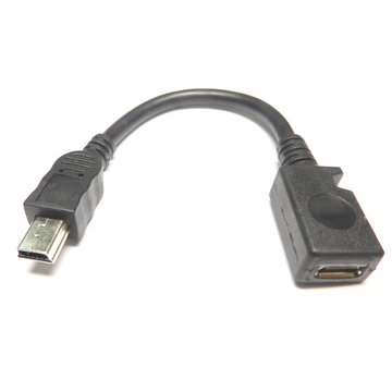 I-WIZ 彰唯Micro USB母/Mini 5pin公 10cm 電腦-Mini5pin