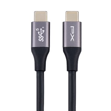 PX 大通 UCC3-2B USB3.1 Gen1 Type-C to C 100W超高速充電傳輸線 2M 手機Type-C系列 公/公