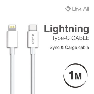 Link All L100-Type-C To Lightning 充電傳輸線 手機Apple系列