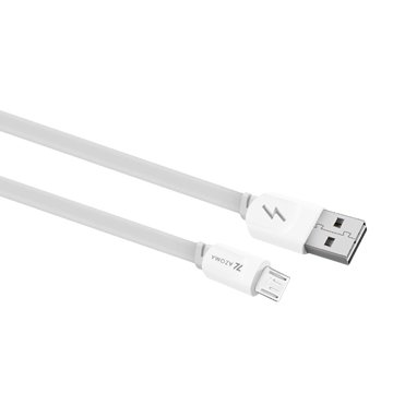 AZOMA USB2.1A公/Micro USB 經典灰1M
