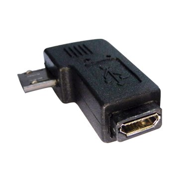 I-WIZ 彰唯Micro USB 公/母 向右90°轉接頭