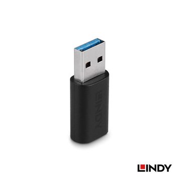 LINDY 林帝USB3.2 Gen2 A公 to C/母 轉接頭 41904