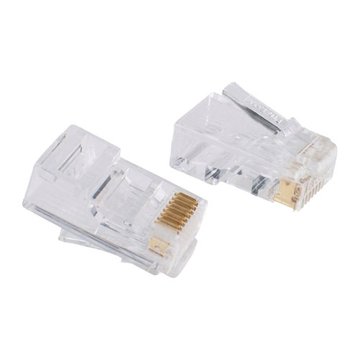 Pro-Best 柏旭佳Cat.6 8P8C UTP網路資訊接頭 100入 轉接頭類