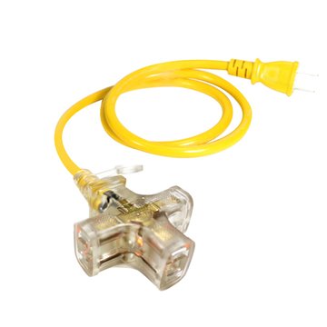 PowerSync 二孔式工業用一擴三插動力線 43M PW-G2PL34