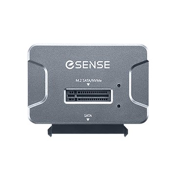 Esense 逸盛 USB3.2 Gen2 M.2 / 2.5" SATA SSD 硬碟轉接器 轉換/轉接器