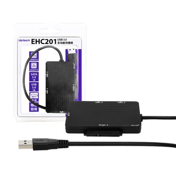 Uptech 登昌恆EHC201 USB 3.0轉SAT3.0多功能快捷線 轉換/轉接卡
