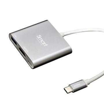 INTOPIC USB3.1 Type-C 三合一轉接器