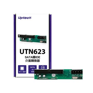 Uptech 登昌恆 UTN623 SATA轉IDE介面轉換器/卡 轉換/轉接器