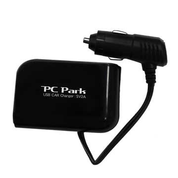 PC Park SV2A /USB+2車用充電器 車用轉接頭