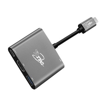 T.C.STAR 連鈺Type-C轉HDMI*1 / USB 3.0*2 轉換器 轉換/轉接器