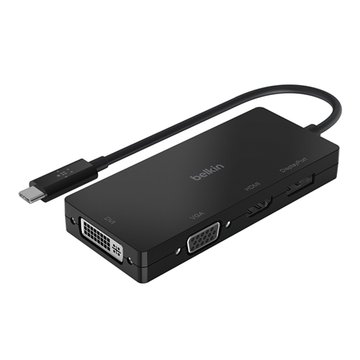 BELKIN USB-C 視訊轉換器AVC003btBK 轉換/轉接器
