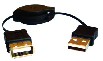 I-WIZ 彰唯USB2.0 A公A公易拉線