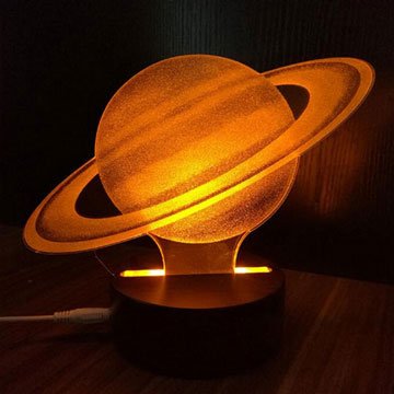 LEPONT 北歐 3D 氛圍燈 星球系列