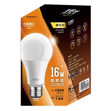MAX STAR 太星 A816L 超節能16W LED燈泡/E27(暖白光)