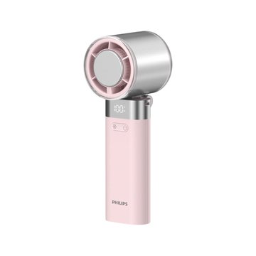 PHILIPS 飛利浦 高速100檔手持製冷風扇-粉ACR3144PPX USB風扇