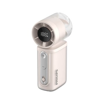 PHILIPS 飛利浦 迷你便攜高速100檔手持風扇-白ACR2222MPF USB風扇
