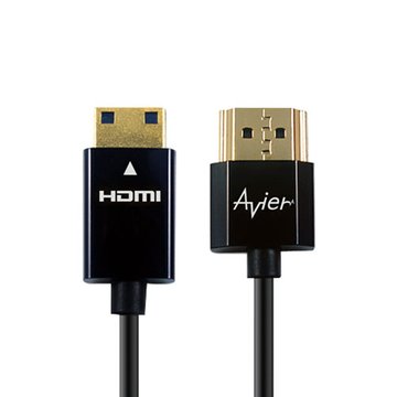 avier HDMI/Mini HDMI 1M 超薄極細線
