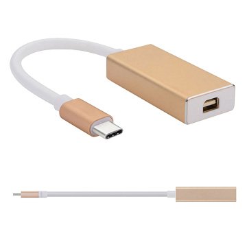 I-WIZ 彰唯 Type-C/MiniDisplayPort 影像轉接線15CM