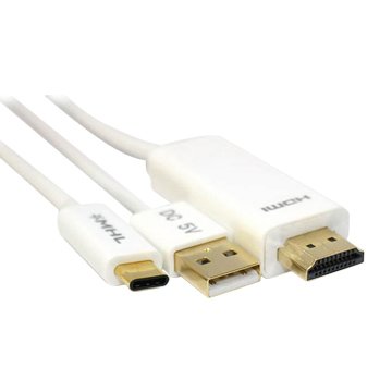 I-WIZ 彰唯USB3.1 Type-C公/MHL 傳輸線