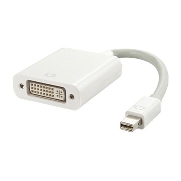 I-WIZ MiniDisplayPort公/DVI-I母 轉接線 22CM