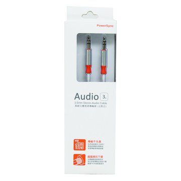 PowerSync 3.5公-3.5公 3M高級立體音源傳輸線