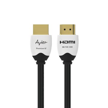 avier PremiumG+真8K HDMI2.1 認證影音線 1M HDMI訊號線