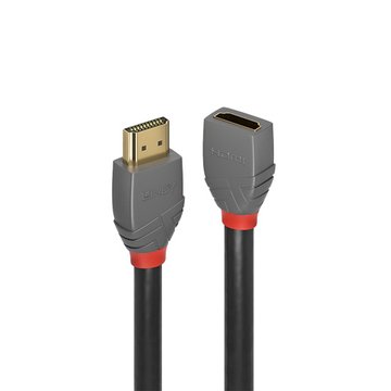 LINDY 林帝 ANTHRA HDMI2.0 公to母 延長線0.5M 36475 HDMI訊號線