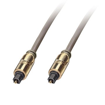 LINDY 林帝 37886/Premium Gold TosLink 光纖傳輸線10M 光纖訊號線