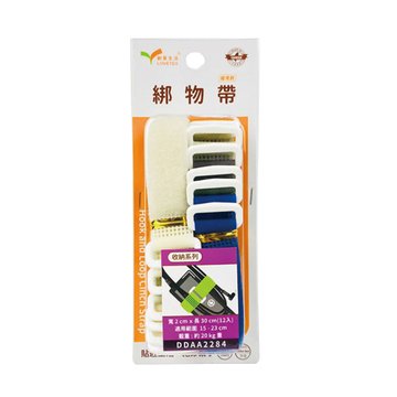 I WIZ 加扣綁物帶12 入2x30cm 束線系列
