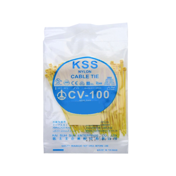 KSS 凱士士CV-100Y尼龍紮線(100PCS) 束線系列