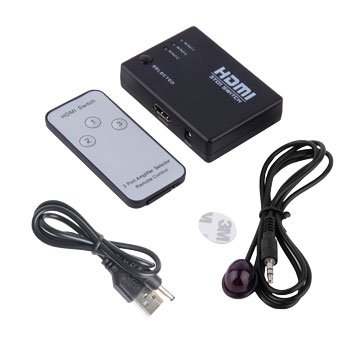 I-WIZ HDMI三進一出切換器 (附遙控器)