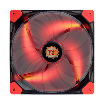 曜越 TT Luna 14公分LED風扇 (紅)