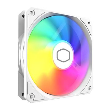 (客訂品)COOLER MASTER 酷碼科技酷碼 MF120 Lite 白 ARGB 風扇 系統風扇類