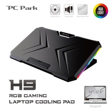 PC Park H9 RGB筆記型散熱座 NB散熱類